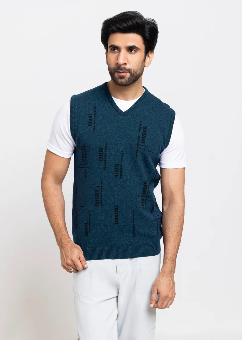 Octavo-V-Neck Sando Sweater (669-14)