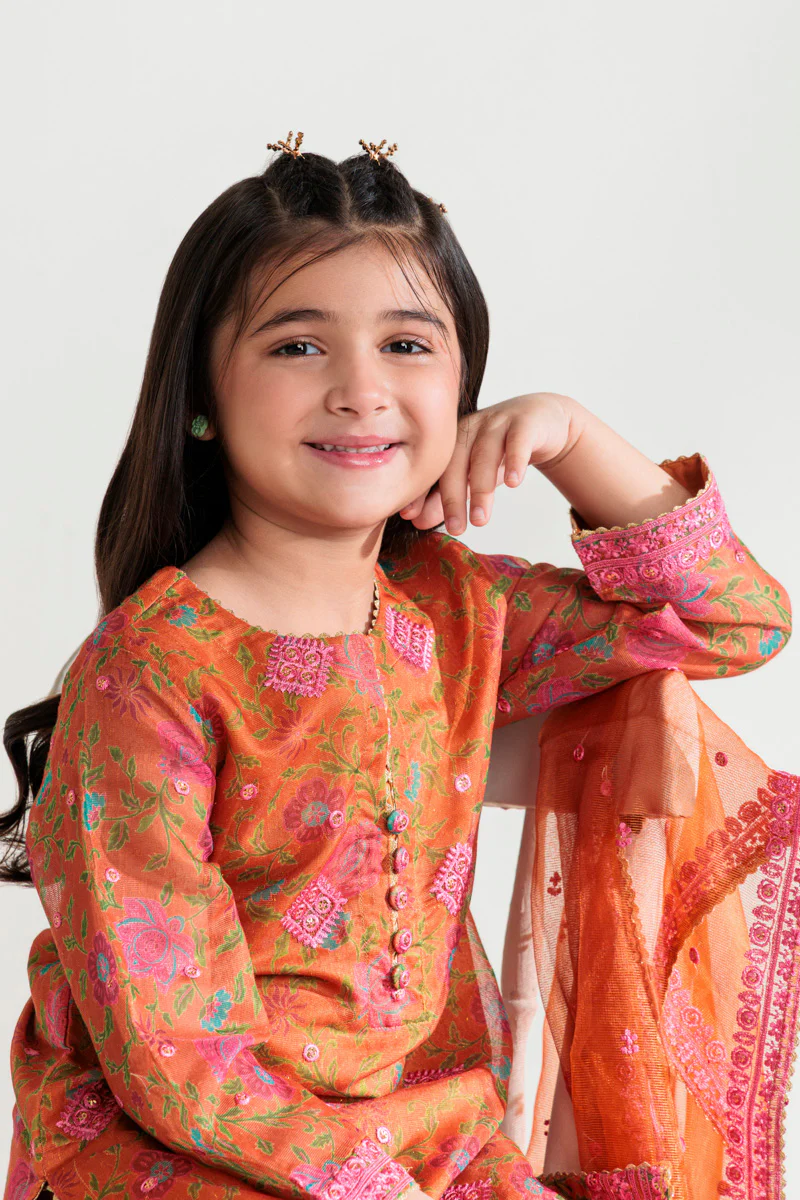 Orange-Lureux-Net-3 Piece (GP3PSFW25H10N2) - Image 3