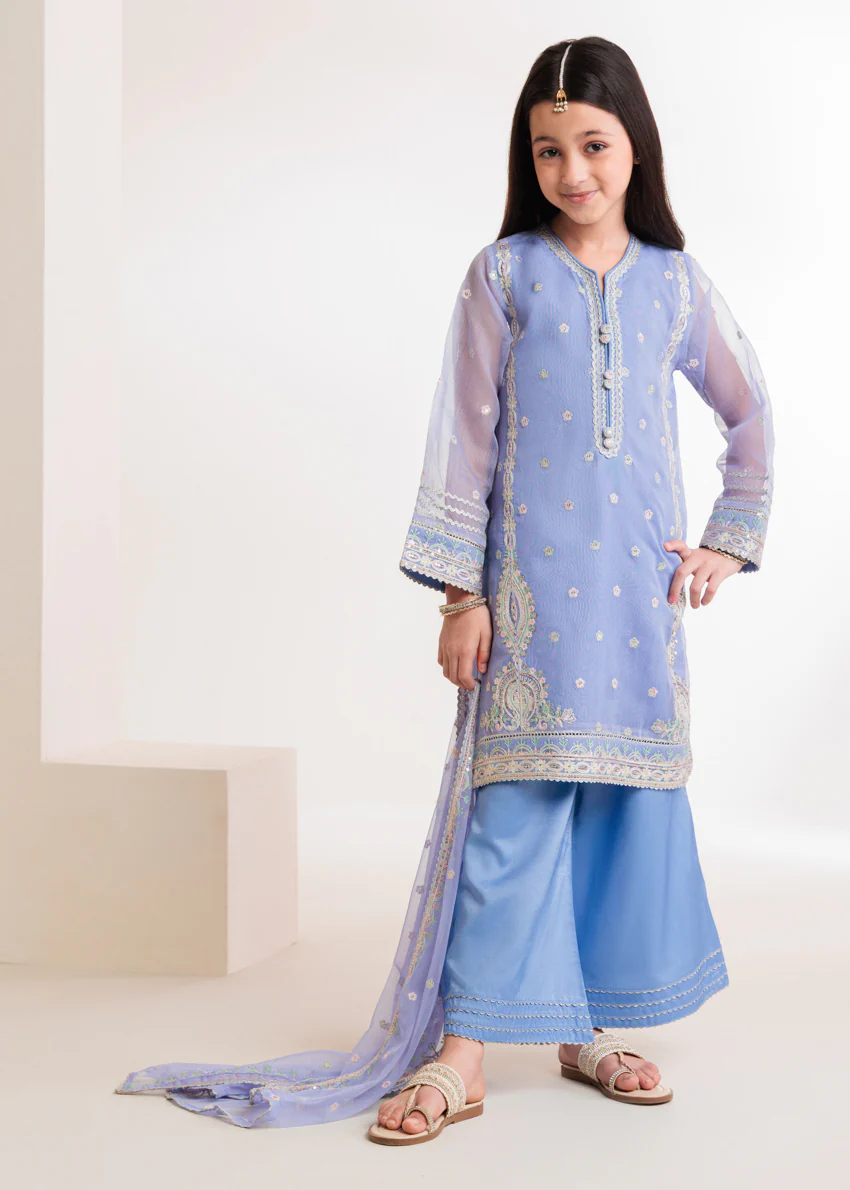 Lavender-Textured-Net-3 Piece (GPS25FE3018) - Image 7