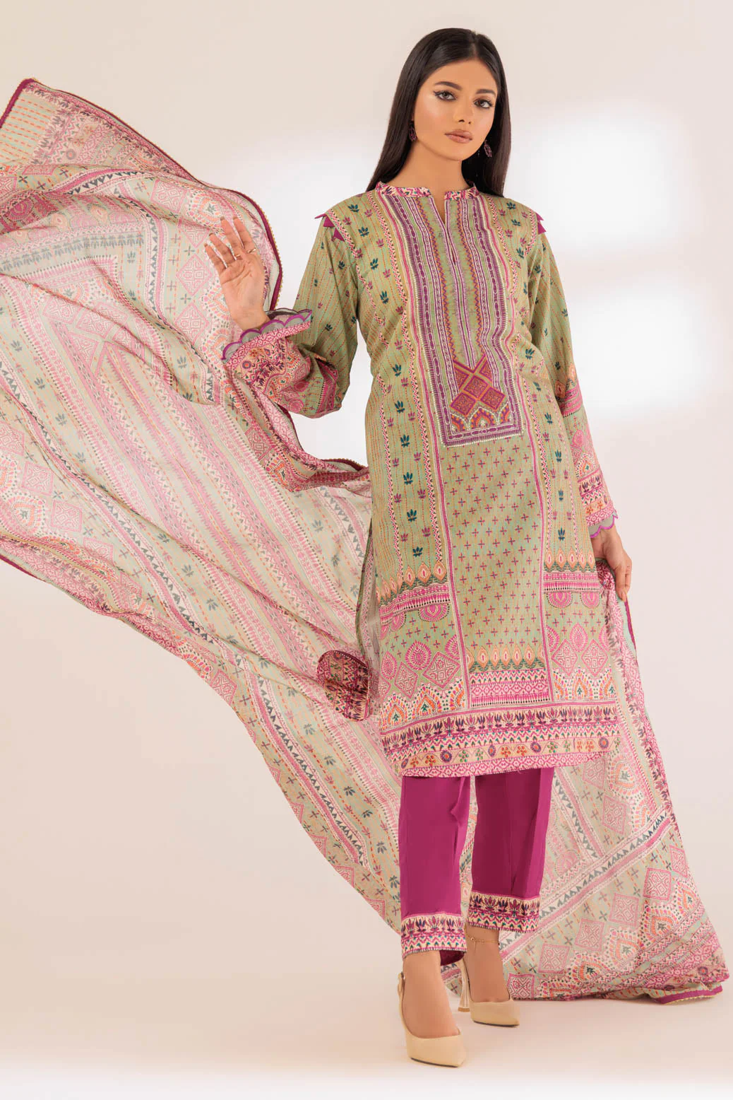 GREEN-LAWN-3 PIECE (SSS233P100)