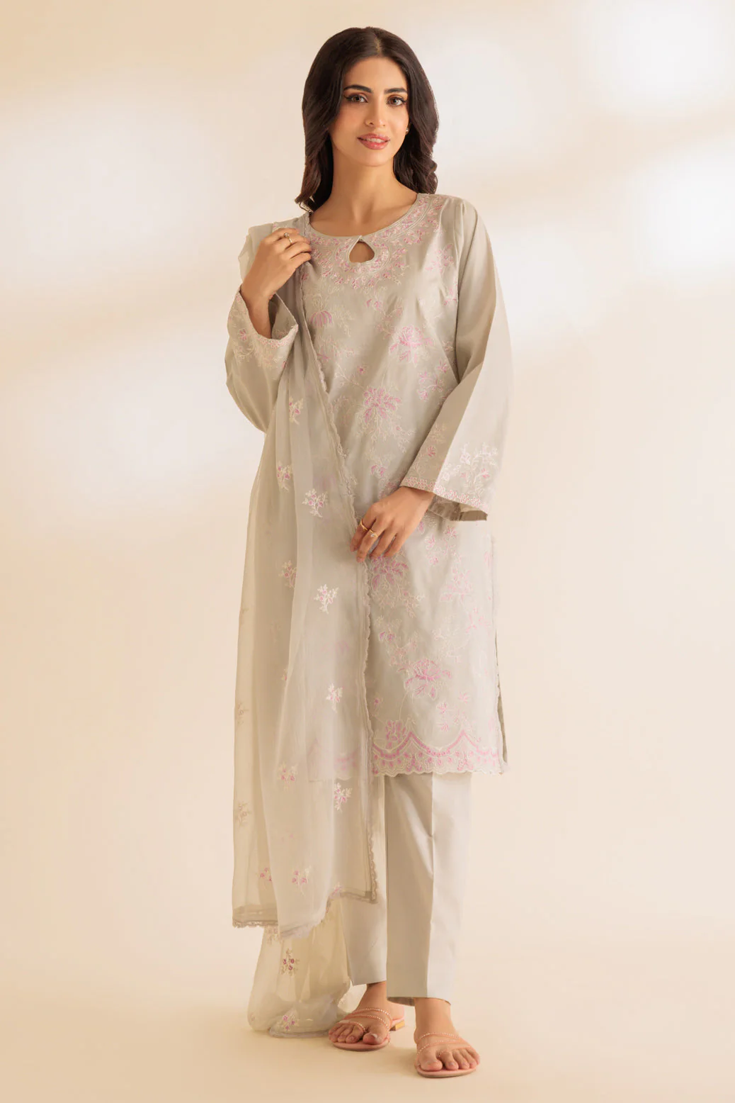 GREY-CAMBRIC-3 PIECE (SS5243P46)