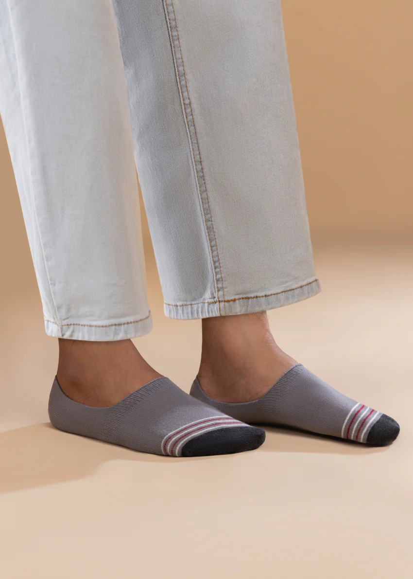 Grey Invisible Socks (MCSTIG3) - Image 3