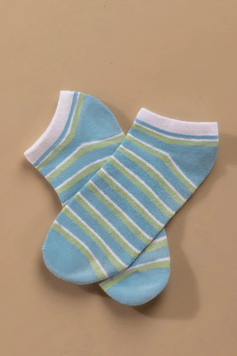 Blue Low Cut Socks (WCSTIC3) - Image 3