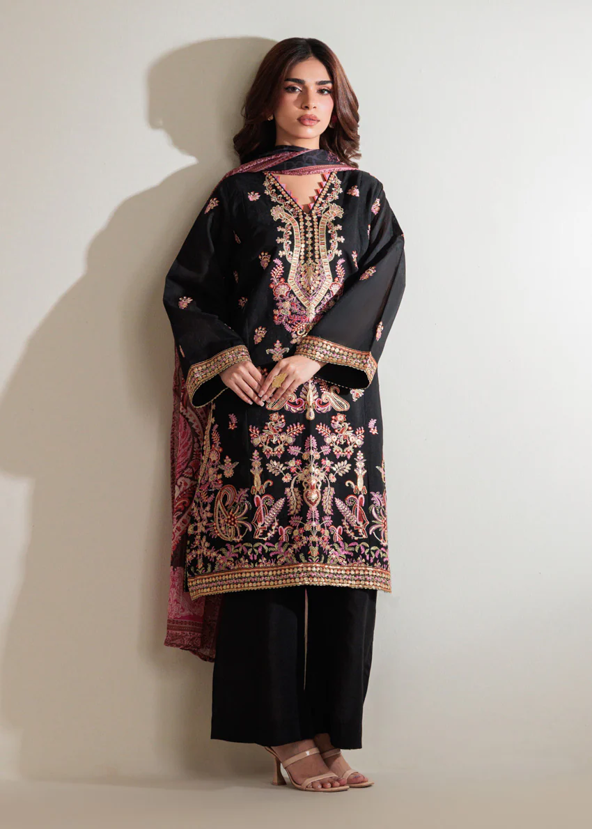 Black-Khaddi-3 Piece (WP3PSLS26L2M4) - Image 7
