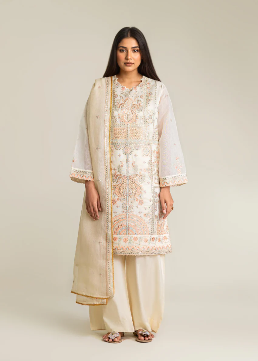 White-Lurex-Net-3 Piece (WP3PSLW25L9O5) - Image 5