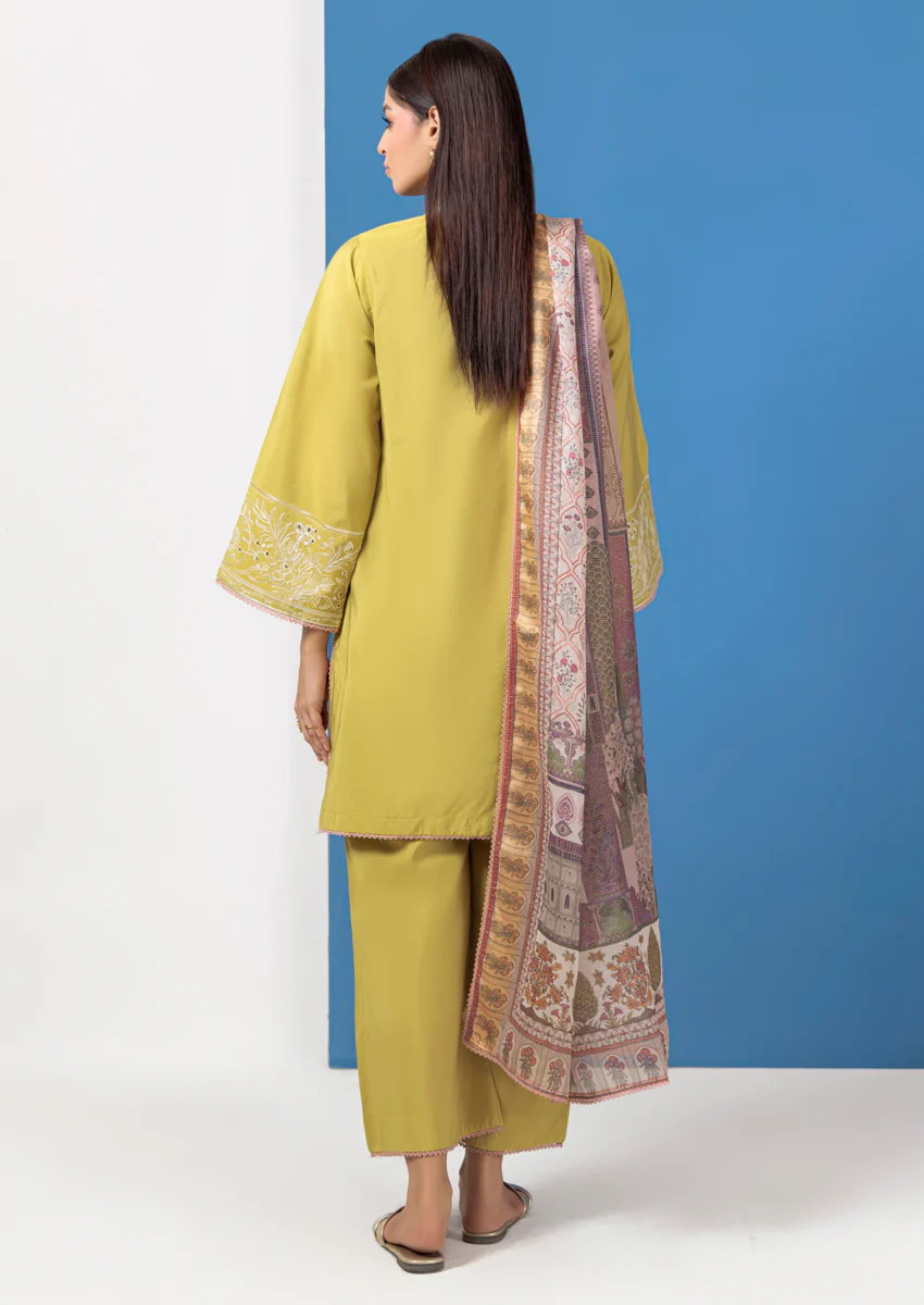 Olive-Cotton Slik-3 Piece (WPS25SE3023) - Image 2