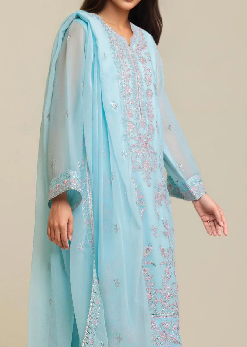 L-Blue-Chiffon-3 Piece (WU3PSLS25AF15P) - Image 3