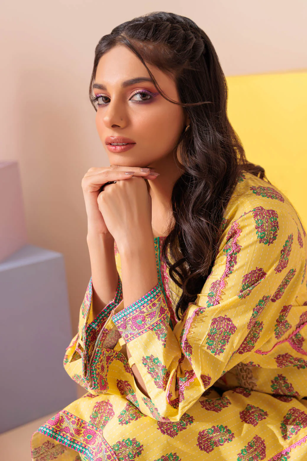 YELLOW-LAWN-2 PIECE (SSS232P36)